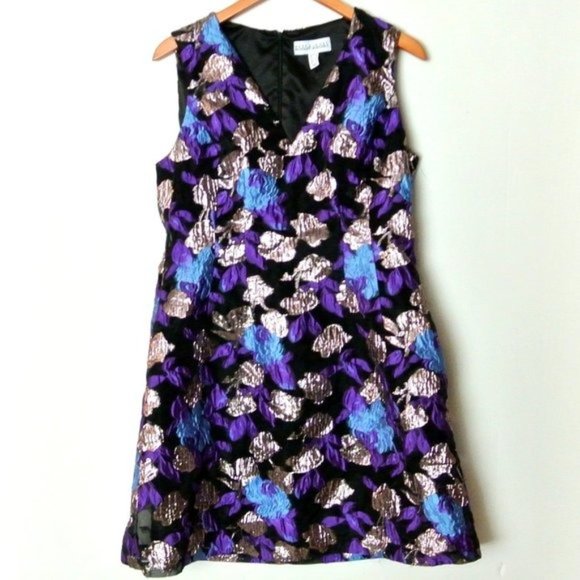 Mark + James by Badgley Mischka Organza Mini Dress size 14 - Picture 4 of 13